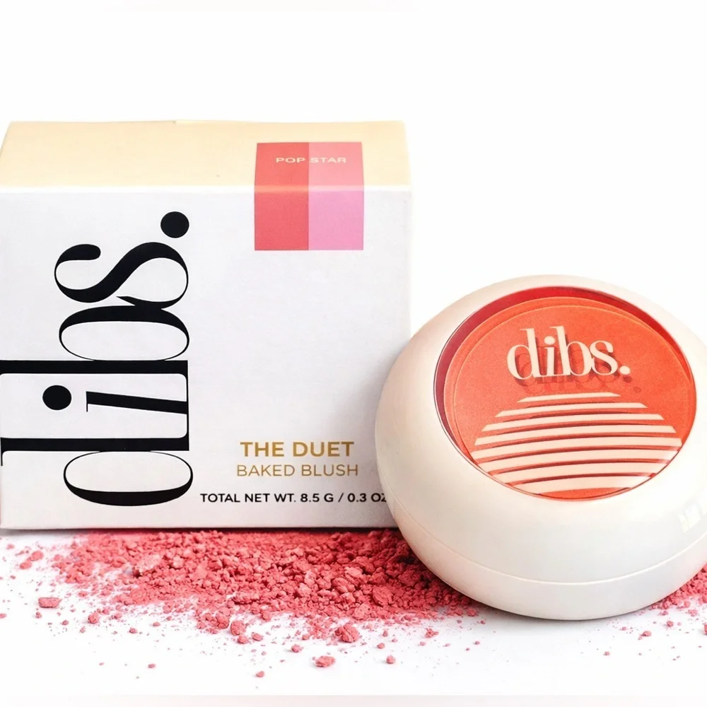 Dibs - The Duet Baked Blush in Pop Star